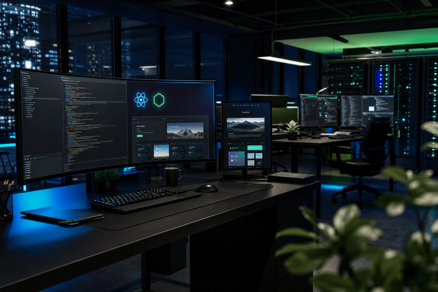 Web Development Hero Background