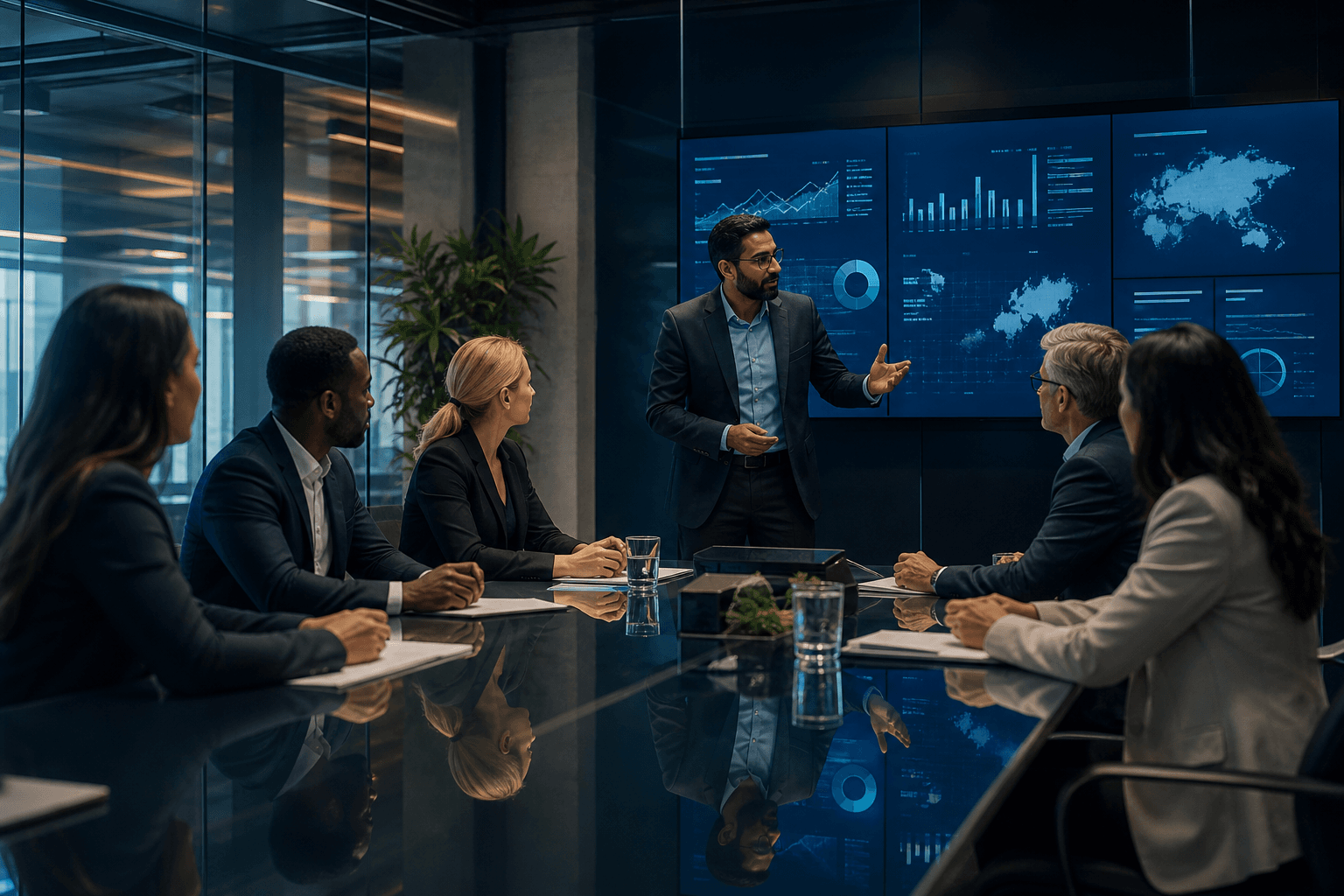 IT Consulting Hero Background